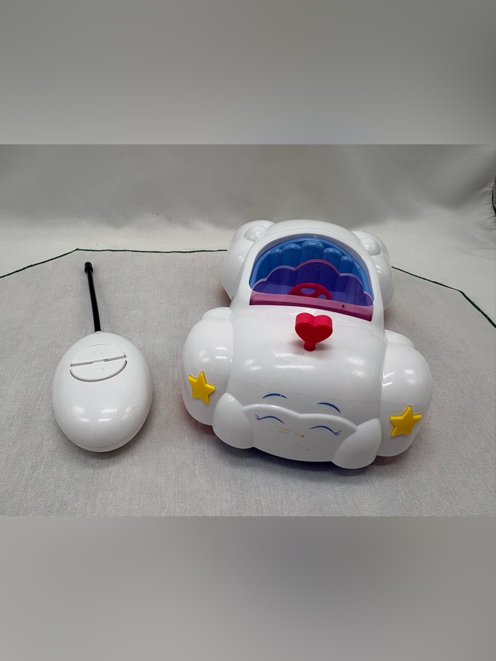 Care Bears RC Cloud Mobile Car Toy No Bear W/REMOTE CONTROL 2024 Works !